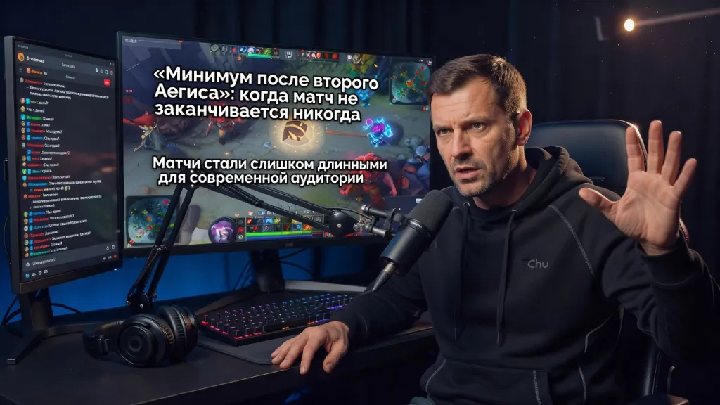 Chu раскритиковал продолжительность матчей в Dota 2. Игра идёт не туда?