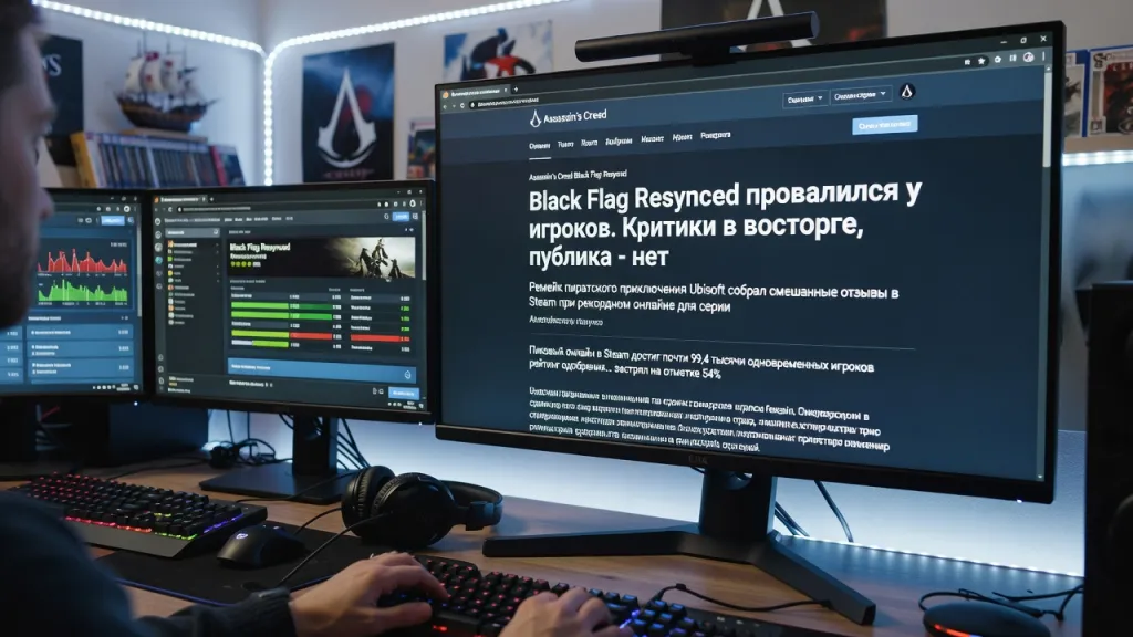 Black Flag Resynced провалился у игроков. Критики в восторге, публика - нет